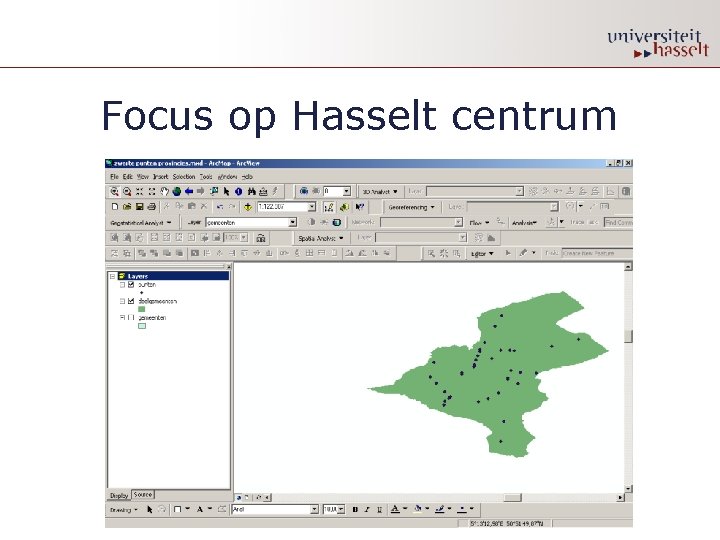 Focus op Hasselt centrum 