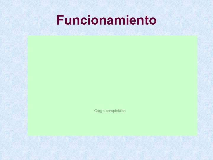 Funcionamiento 