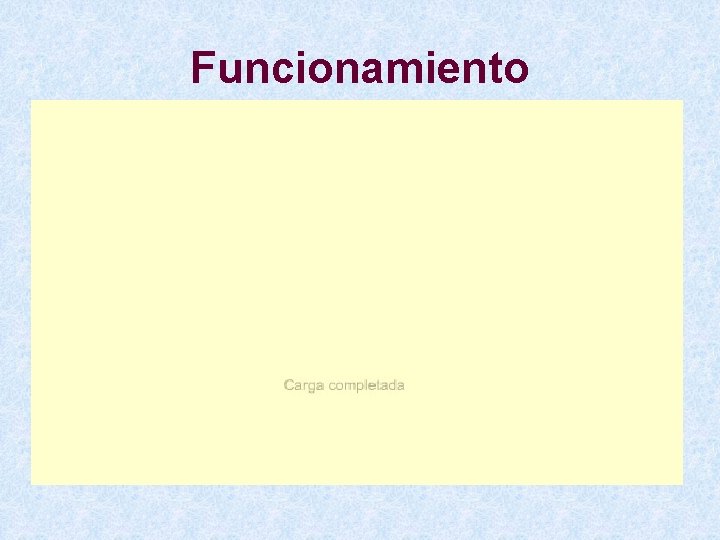 Funcionamiento 