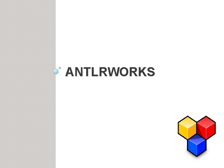 ANTLRWORKS 