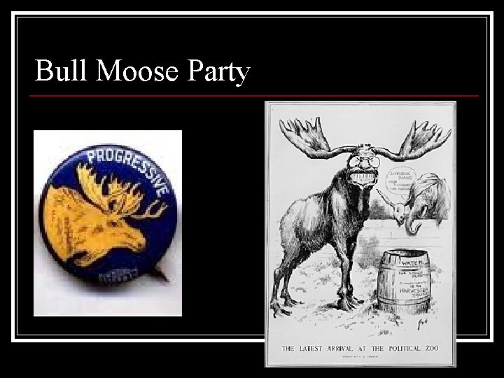 Bull Moose Party 