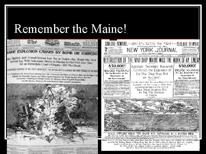 Remember the Maine! 