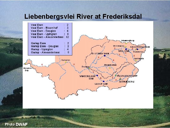 Liebenbergsvlei River at Frederiksdal Liebenbergsvlei River at Frederiksdal