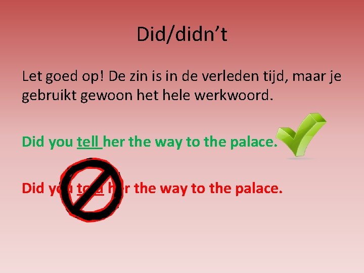 Past Simple Wat is de Past Simple Wanneer