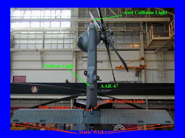 Anti Collision Light Position Light AAR-47 Stab Position Link Stab Actuator Static Wicks 