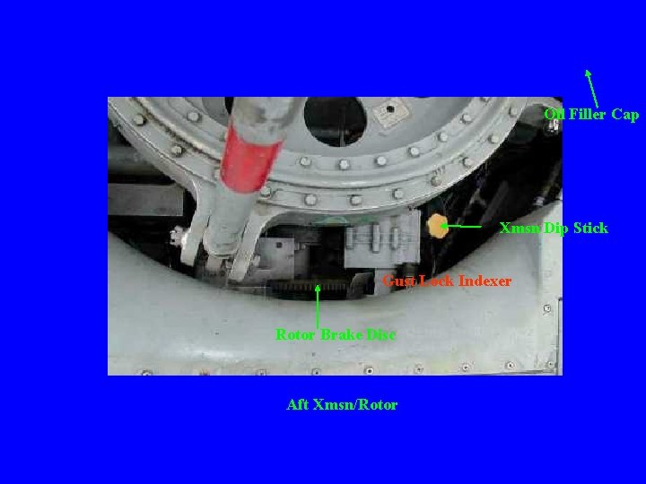 Oil Filler Cap Xmsn Dip Stick Gust Lock Indexer Rotor Brake Disc Aft Xmsn/Rotor