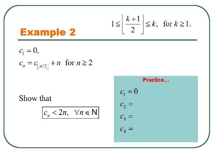 Example 2 Practice… 