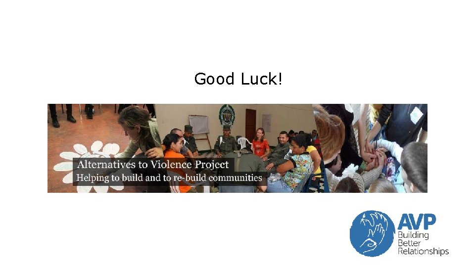 Good Luck! Good Luck!