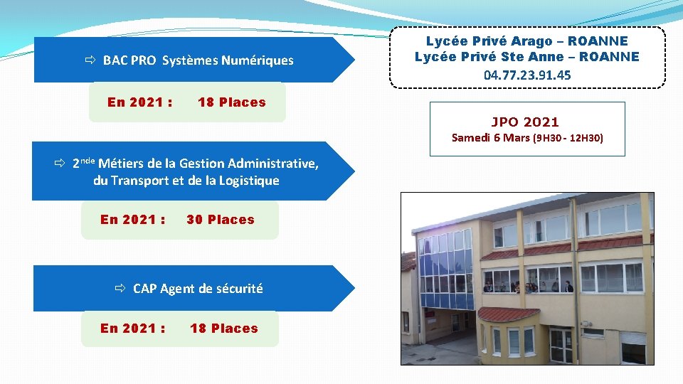 ð BAC PRO Systèmes Numériques En 2021 : Lycée Privé Arago – ROANNE Lycée