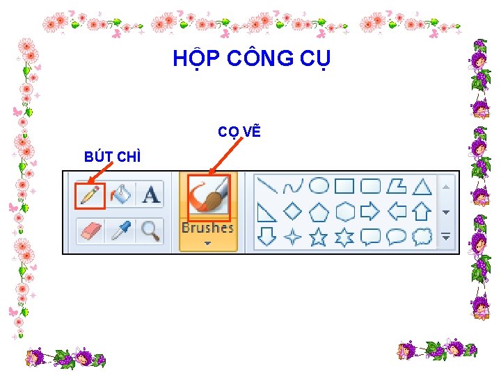 HỘP CÔNG CỤ CỌ VẼ BÚT CHÌ 