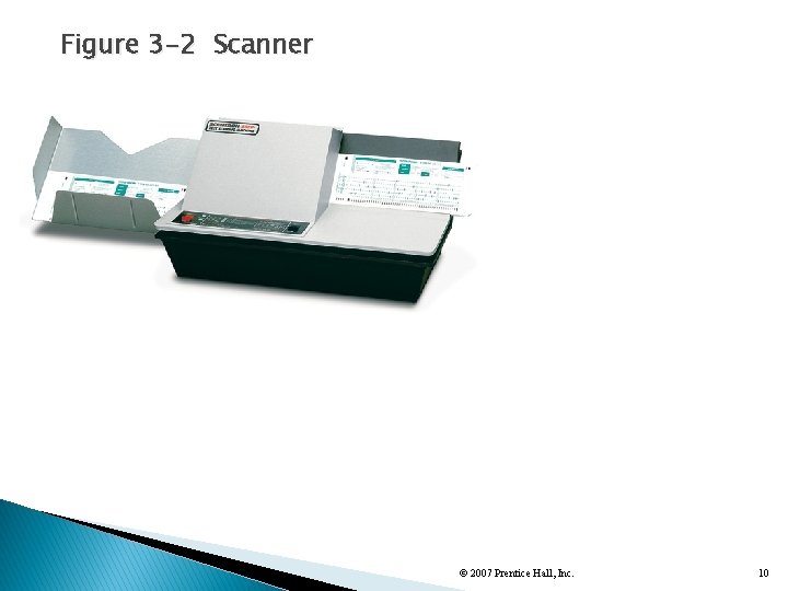 Figure 3 -2 Scanner © 2007 Prentice Hall, Inc. 10 