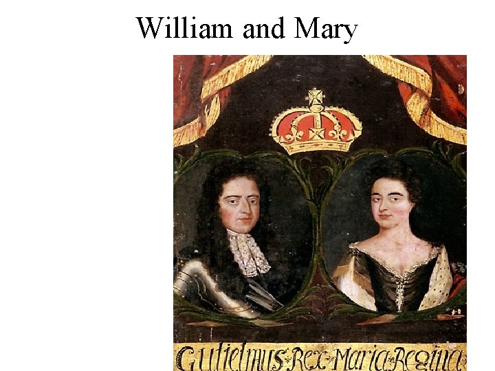 William and Mary 