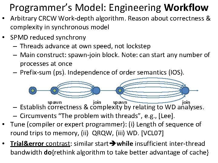 Performance Potential of an Easyto Program PRAMOnChip Prototype
