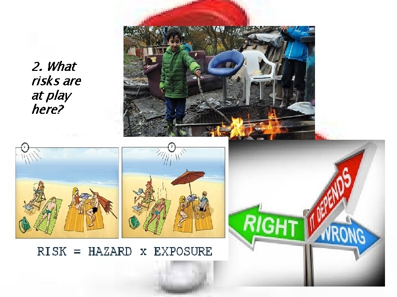 2. What risks are at play here? 2. What risks are at play here?