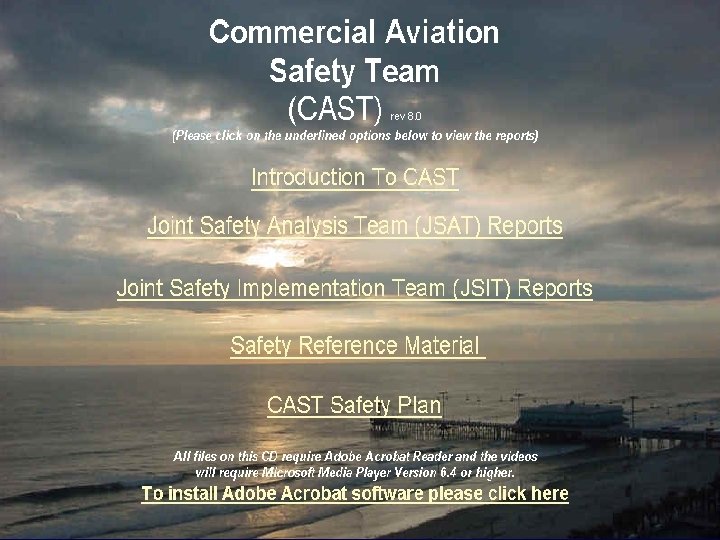 CAST Safety Plan Specifics 