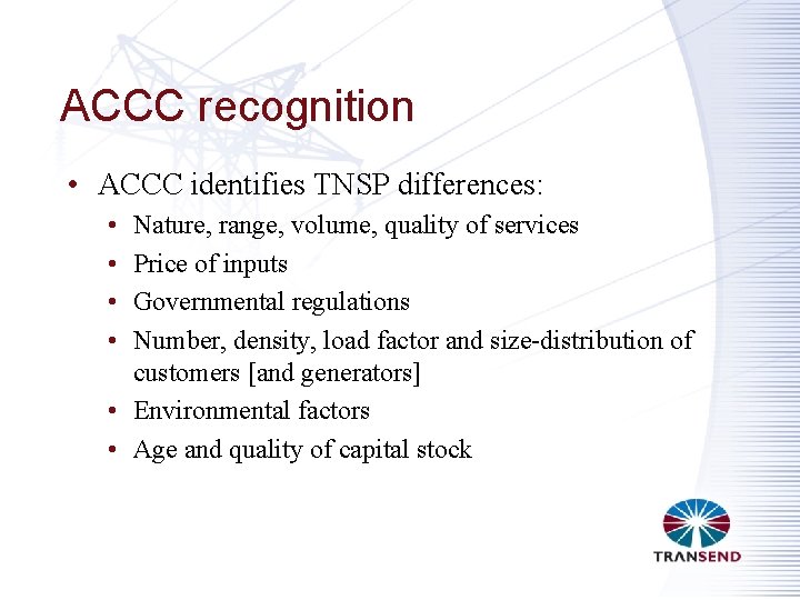 Benchmarking and efficiency mechanisms Stephen Clark AGM Connections