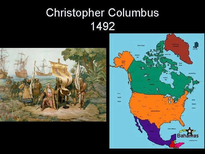 Christopher Columbus 1492 Bahamas 