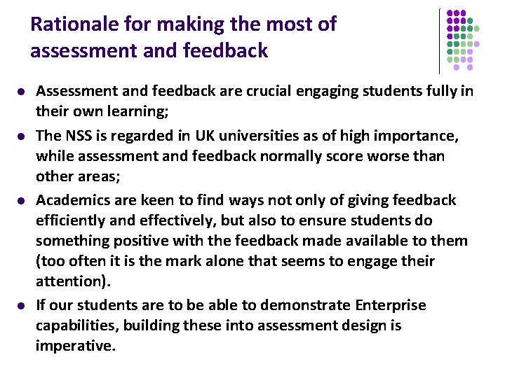 Twenty first century assessment in Higher Education Enterprise