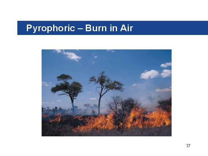 Pyrophoric – Burn in Air 37 