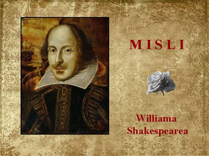 MISLI Williama Shakespearea 