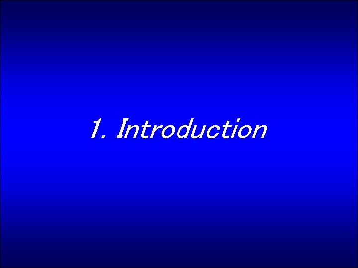 1. Introduction 