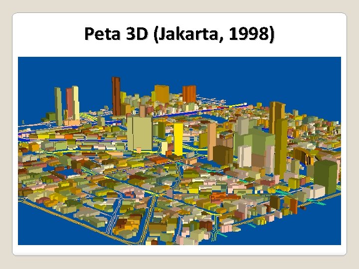 Peta 3 D (Jakarta, 1998) 