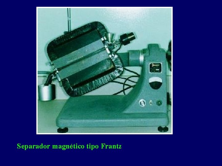 Separador magnético tipo Frantz 