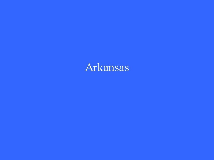 Arkansas 