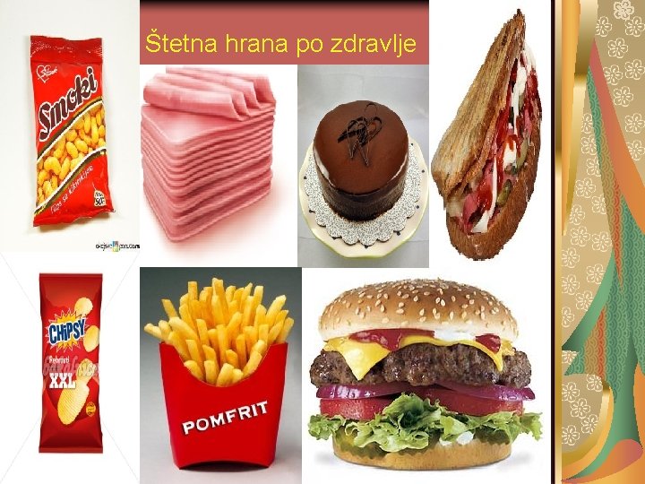 Štetna hrana po zdravlje 