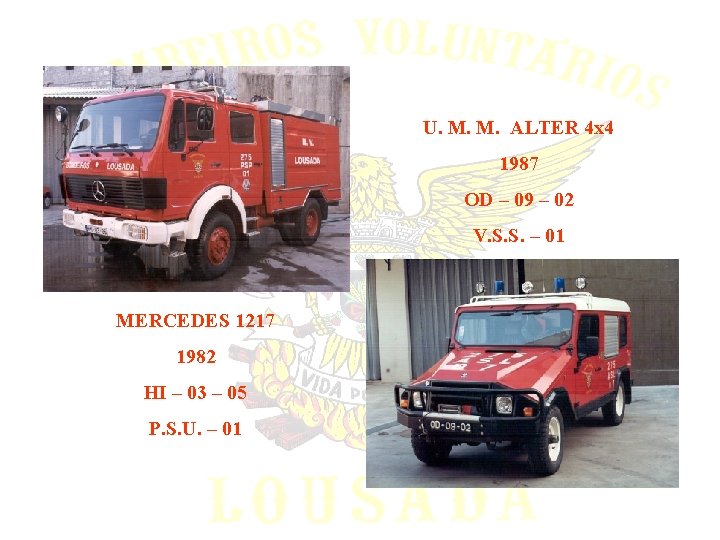 U. M. M. ALTER 4 x 4 1987 OD – 09 – 02 V.