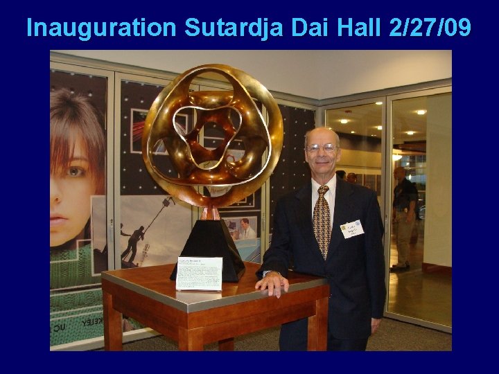 Inauguration Sutardja Dai Hall 2/27/09 
