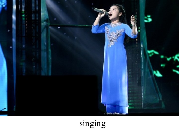 singing 