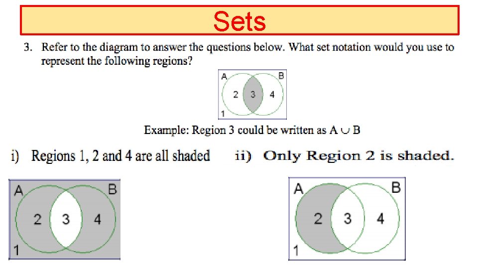 Sets 