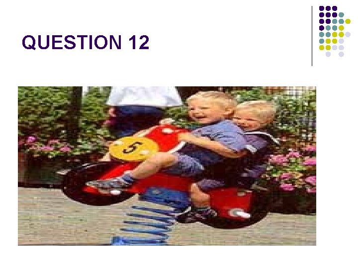 QUESTION 12 