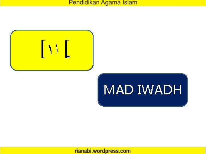 [١ [ ﺍ MAD IWADH 