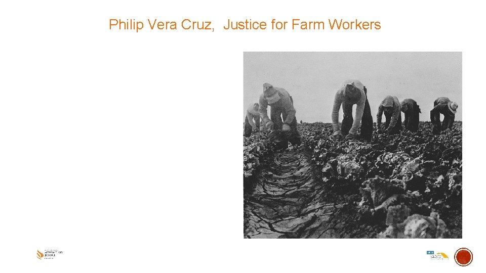 Philip Vera Cruz, Justice for Farm Workers 