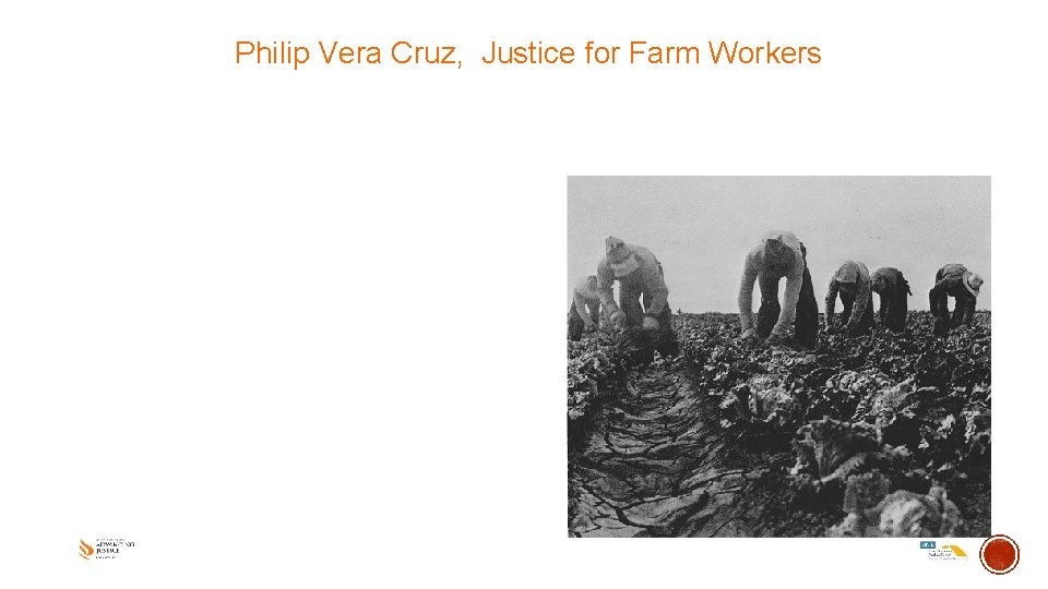 Philip Vera Cruz, Justice for Farm Workers 