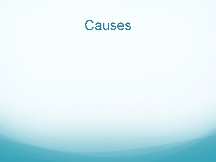 Causes 