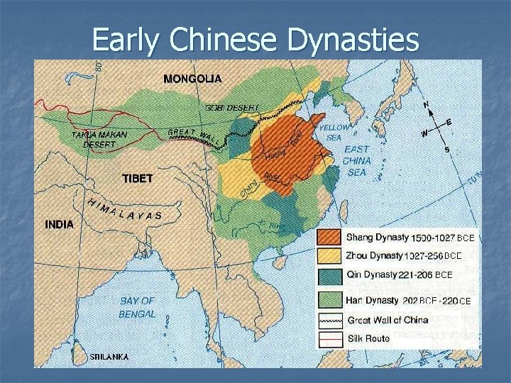 Early Chinese Dynasties 