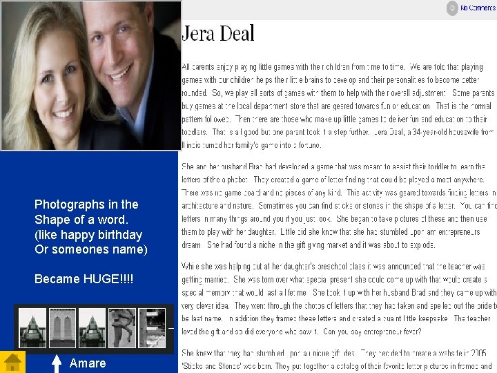 Photographs in the Shape of a word. (like happy birthday Or someones name) Became Photographs in the Shape of a word. (like happy birthday Or someones name) Became