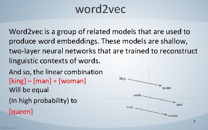 word 2 vec Word 2 vec is a group of related models that are