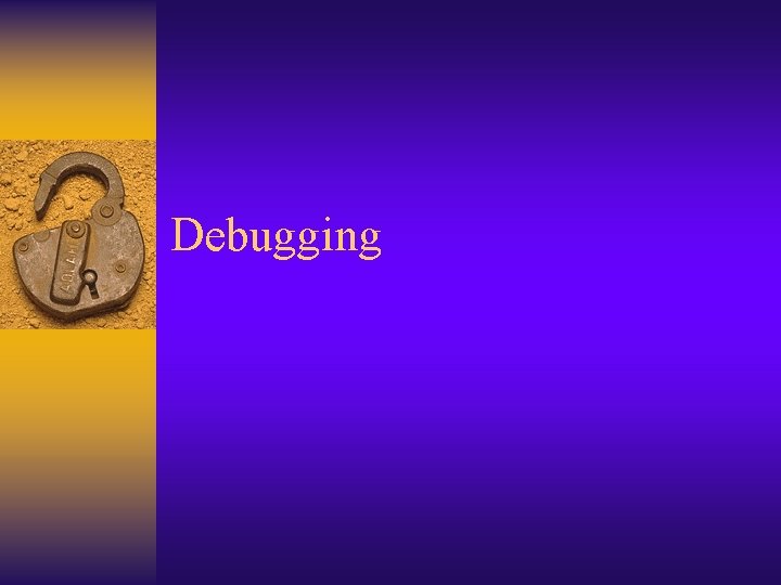 Debugging 