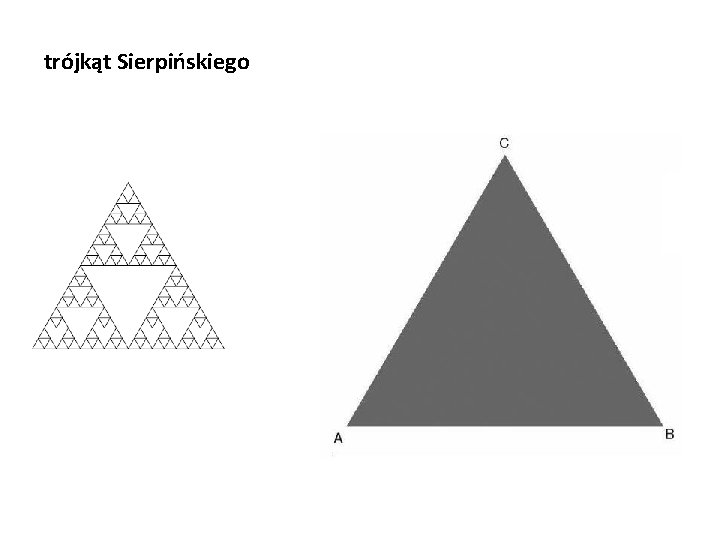 trójkąt Sierpińskiego 