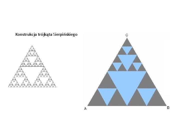 Konstrukcja trójkąta Sierpińskiego 