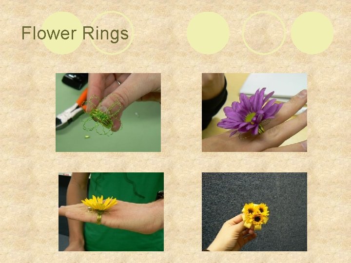 Flower Rings 