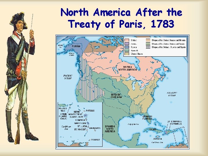 North America After the Treaty of Paris, 1783 