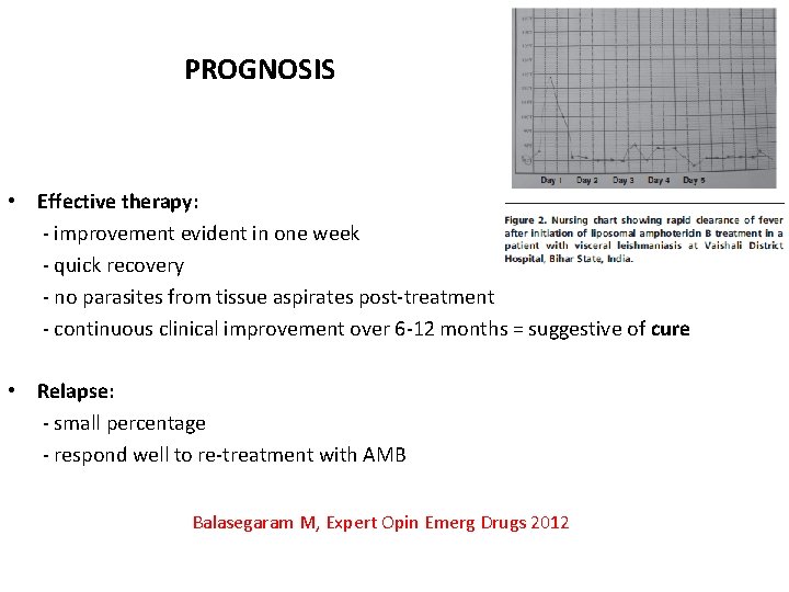 PROGNOSIS • Effective therapy: - improvement evident in one week - quick recovery -