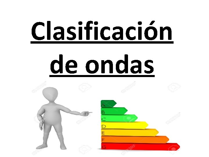 Clasificación de ondas 