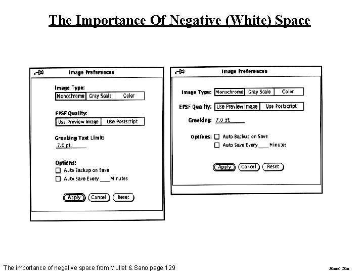 The Importance Of Negative (White) Space The importance of negative space from Mullet &