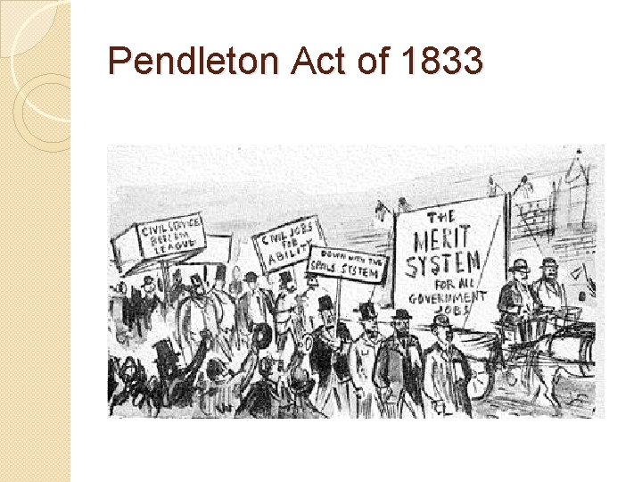 Pendleton Act of 1833 